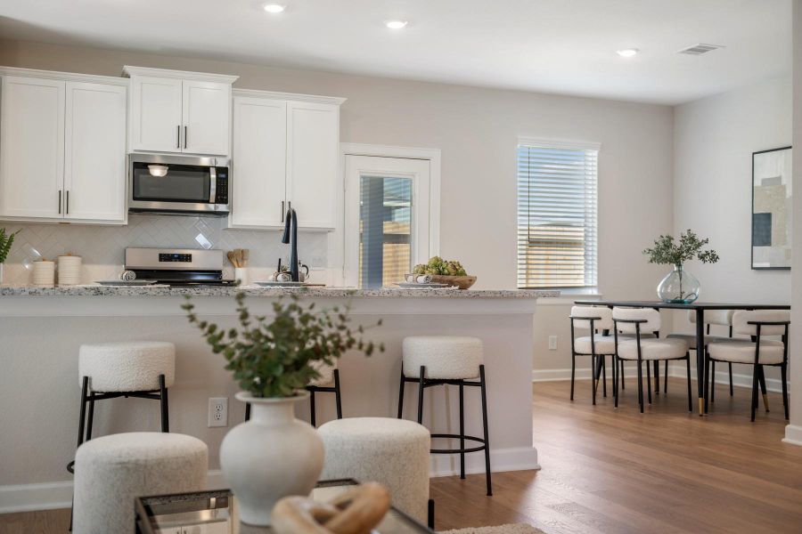 Furnished interior view inside a new home in Magnolia Woods, Magnolia (Image 5).