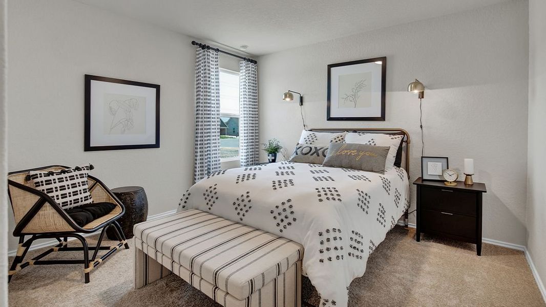 Furnished interior view inside a new home in Trace, San Marcos (Image 18). Furnished interior view inside a new home in Trace, San Marcos (Image 18).