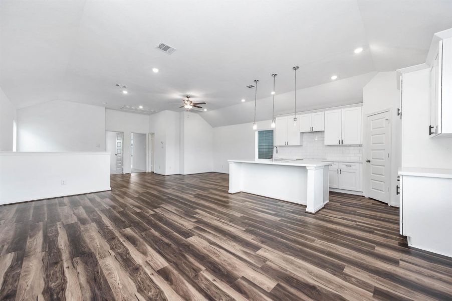 2nd floor open concept living. This space is perfect for entertaining. 2nd floor open concept living. This space is perfect for entertaining.
