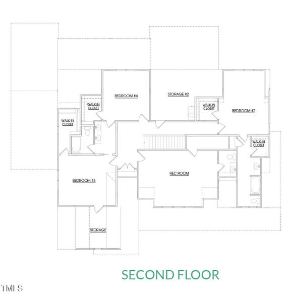 Merrill - 2nd Floor Plan