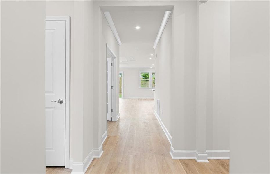 Spacious, unfurnished interior of a new home in Overland, Locust Grove (Image 24). Spacious, unfurnished interior of a new home in Overland, Locust Grove (Image 24).