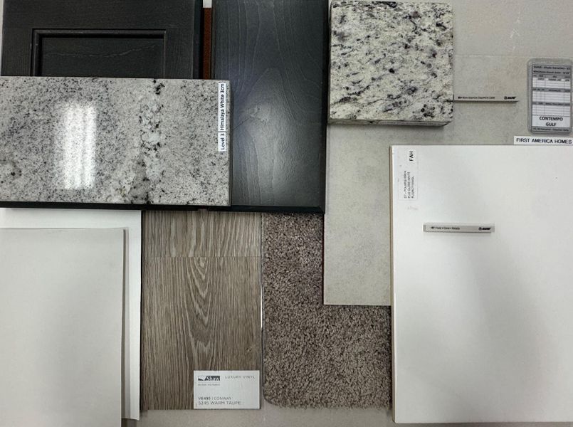 Final Interior Selections for 8002 Jim Bowie Ct