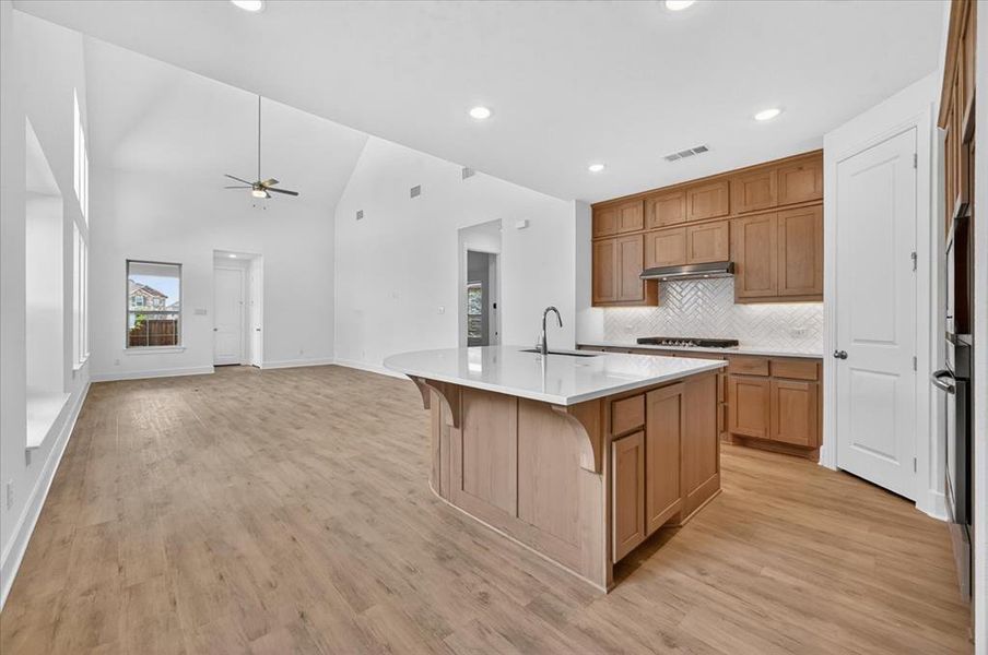 Furnished interior view inside a new home in Wellington, Haslet (Image 4).