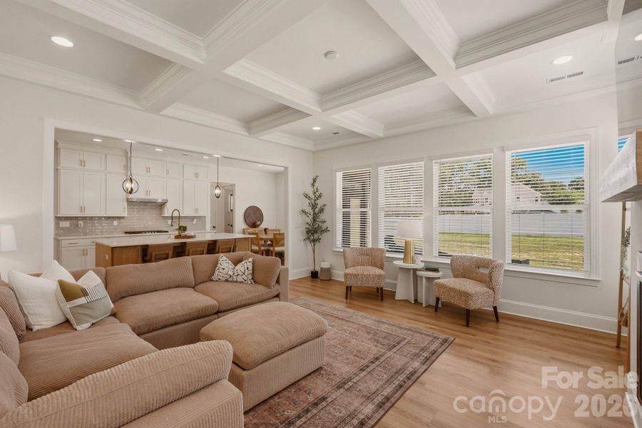 Furnished interior view inside a new home in , Mooresville (Image 27).