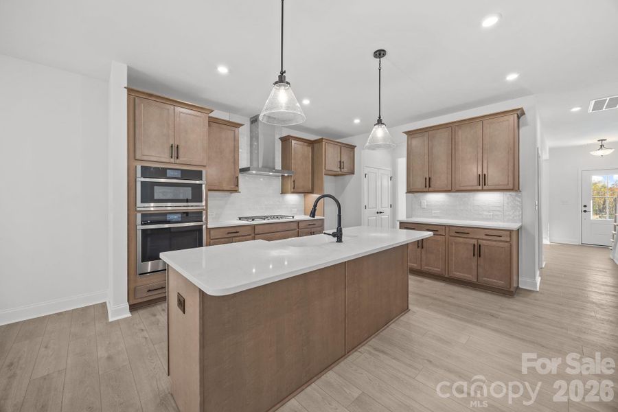Furnished interior view inside a new home in Farms at Bellingham, Mooresville (Image 4).