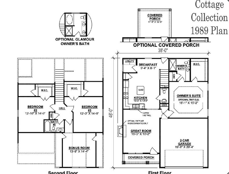 Floor plan of 1989 Floor plan of 1989