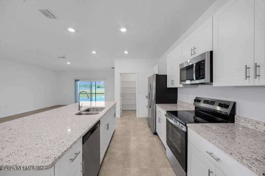 Furnished interior view inside a new home in Coopers Meadow, Jacksonville (Image 13).