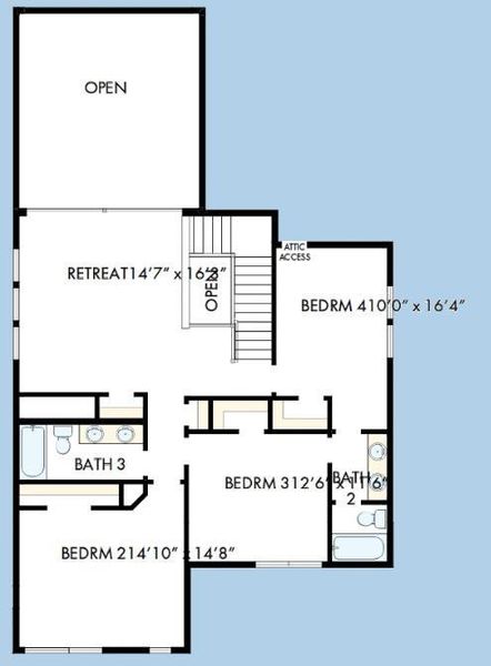 The success of a floor plan is the way you can move through it…You’ll be amazed at how well this home lives…We call it traffic patterns.