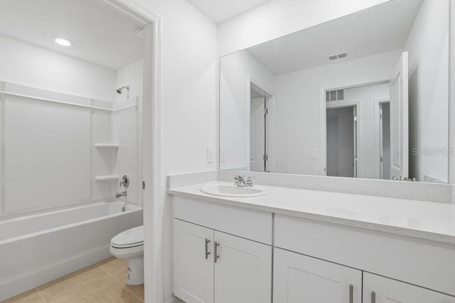 Furnished interior view inside a new home in Palm Wind, Hudson (Image 10).