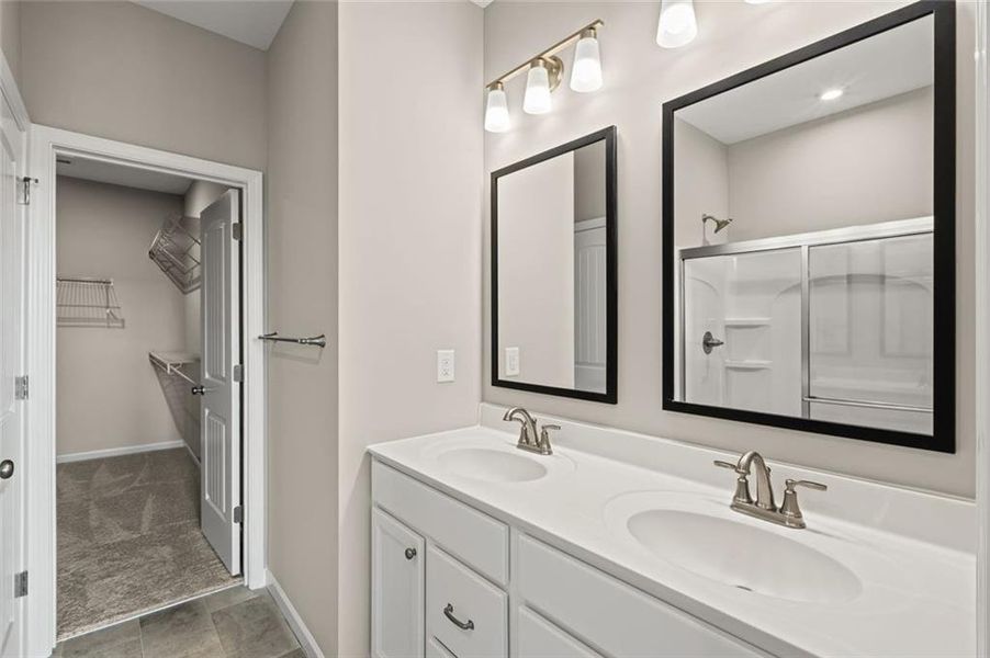 Furnished interior view inside a new home in Villas at Gold Creek, Dawsonville (Image 9).