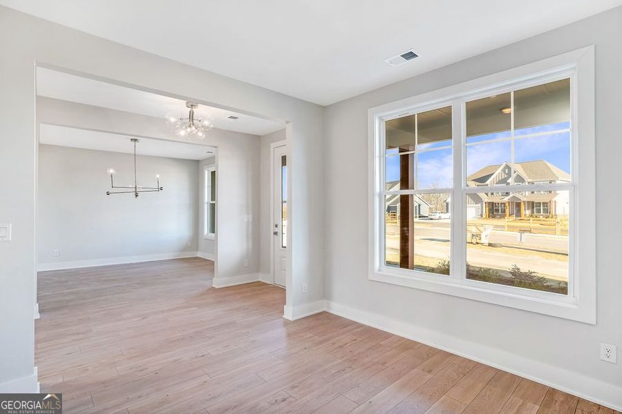 Spacious, unfurnished interior of a new home in The Manor at Gainesville Township, Gainesville (Image 11).