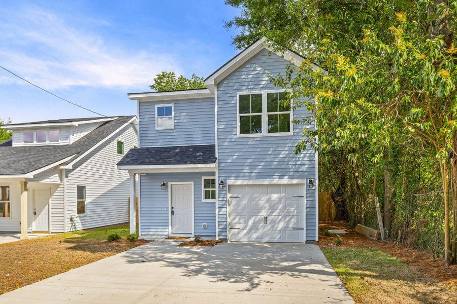 Front exterior of a new home in , North Charleston, SC, highlighting curb appeal (Image 26).