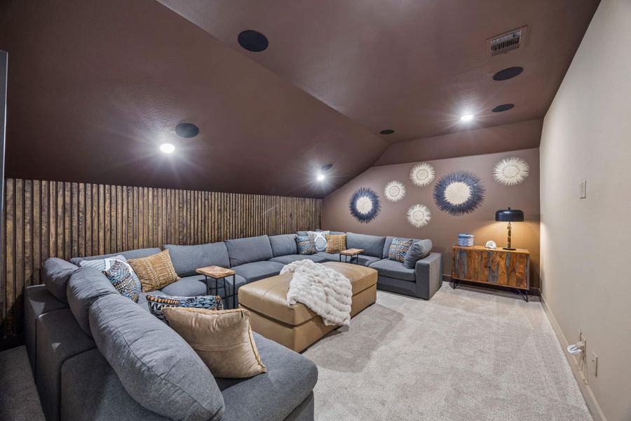 Furnished interior view inside a new home in Las Lomas, Forney (Image 24).