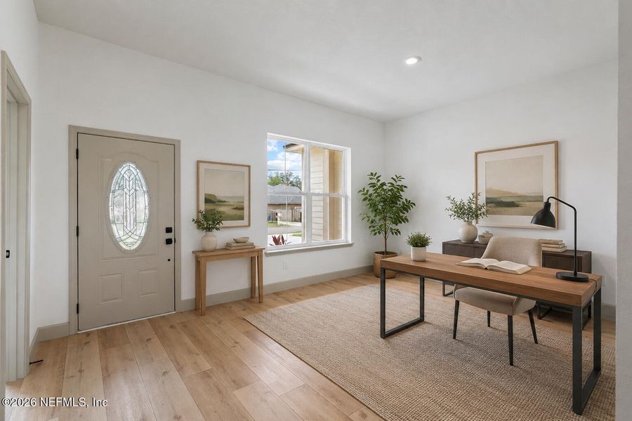 Furnished interior view inside a new home in , Orange Park (Image 16).
