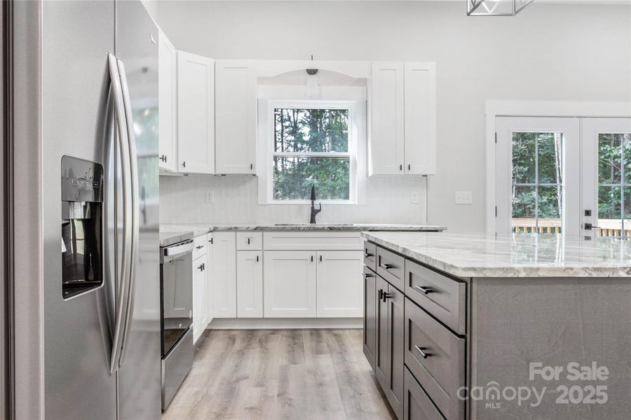 Furnished interior view inside a new home in , Hickory (Image 5).