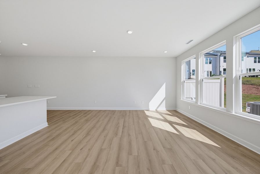 Spacious, unfurnished interior of a new home in Sweetbrier, Durham (Image 15). Spacious, unfurnished interior of a new home in Sweetbrier, Durham (Image 15).