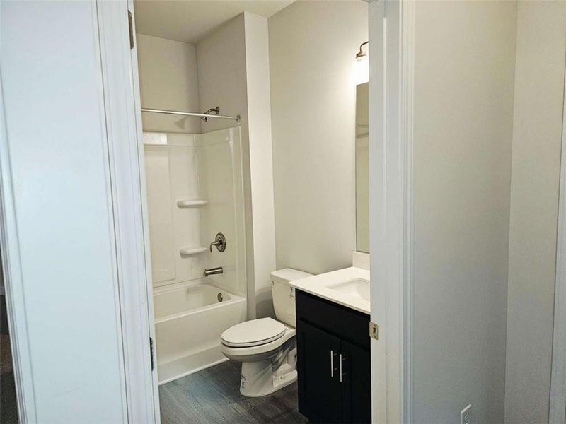 Furnished interior view inside a new home in Scarlett Place, Bowdon (Image 5).