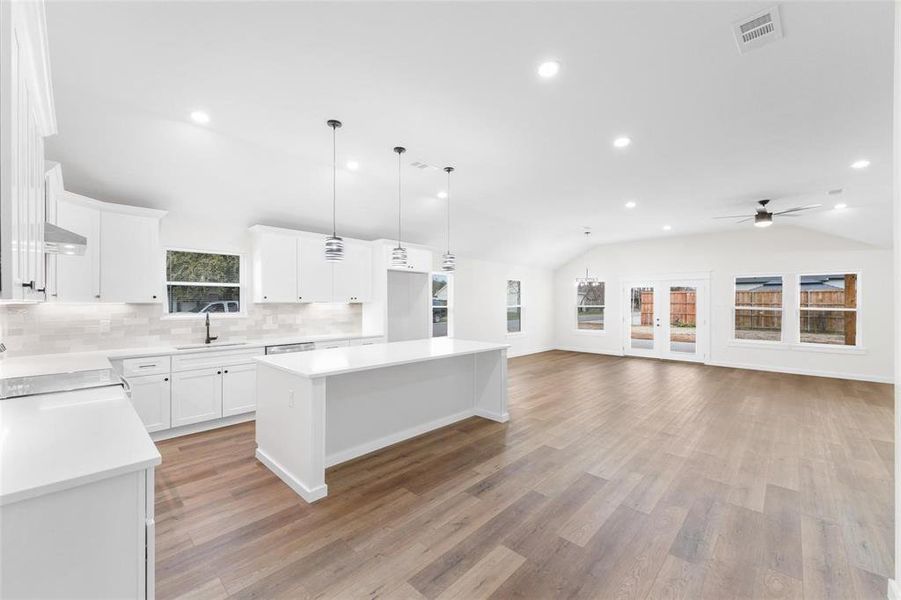 Furnished interior view inside a new home in , Dallas (Image 9).