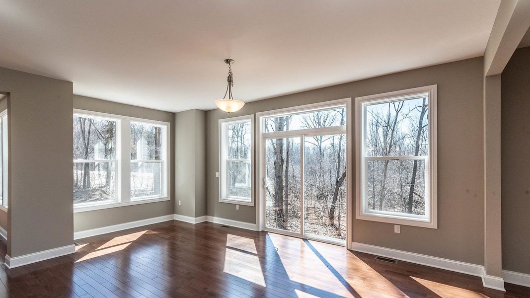 Representative unfurnished interior of a home built from the The Chesterfield by Norfolk Homes in Valleys, Jackson (Image 77).