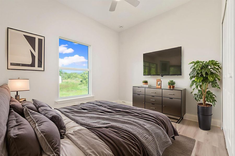 Furnished interior view inside a new home in , Fort Pierce (Image 18).