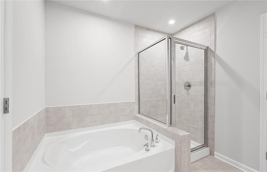 Furnished interior view inside a new home in Anderson Point, McDonough (Image 12).