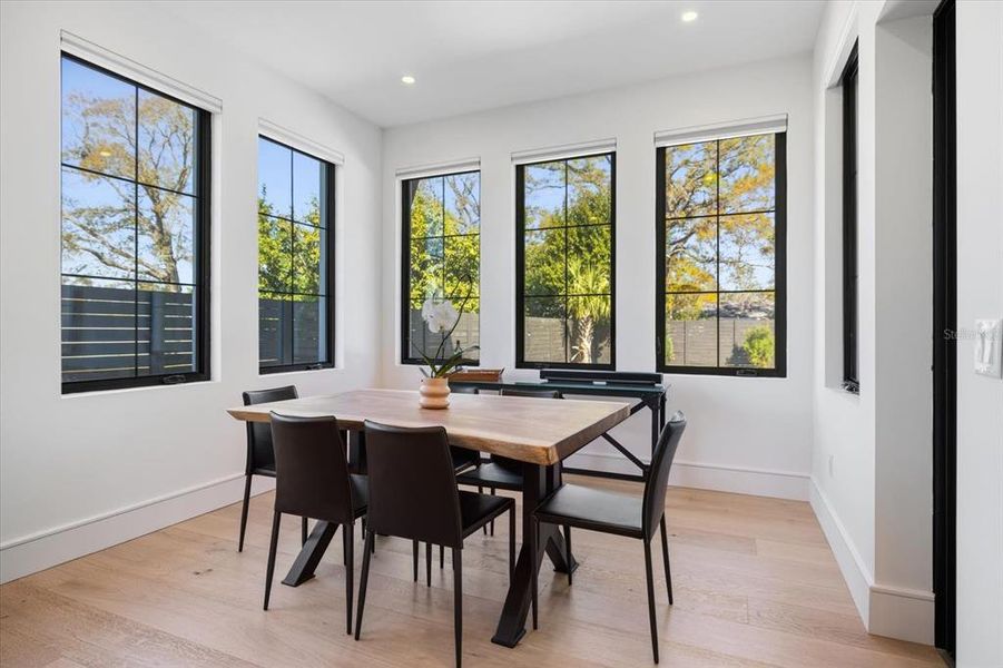 Furnished interior view inside a new home in , Sarasota (Image 10).