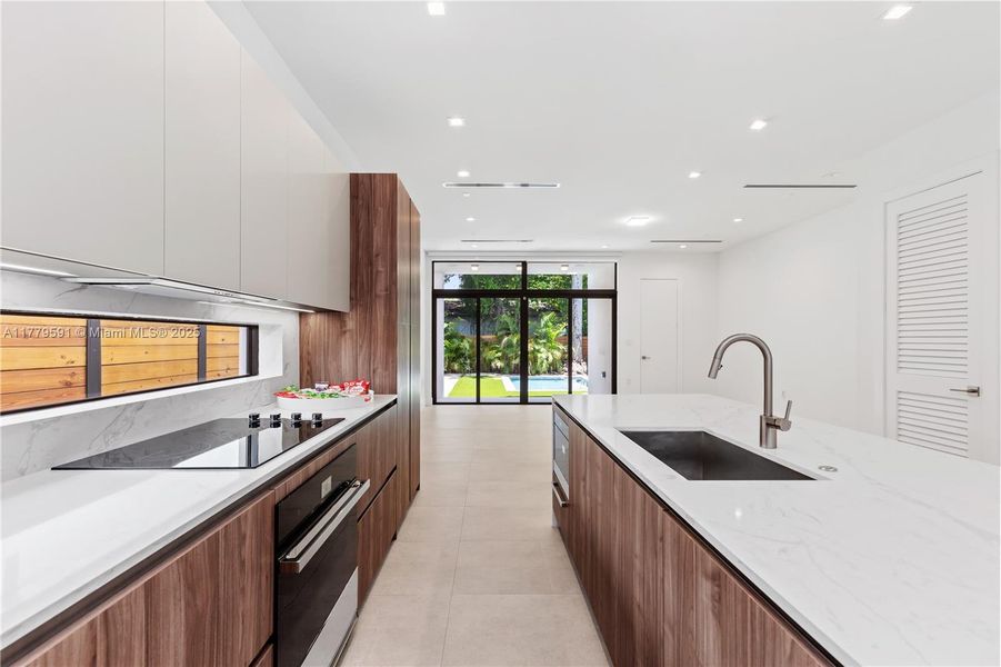 Furnished interior view inside a new home in , Miami (Image 4).