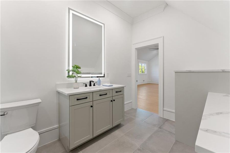 Furnished interior view inside a new home in , Monroe (Image 25).