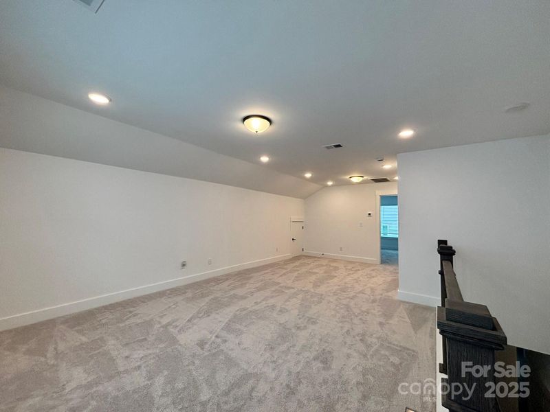 upstairs loft in homesite 36