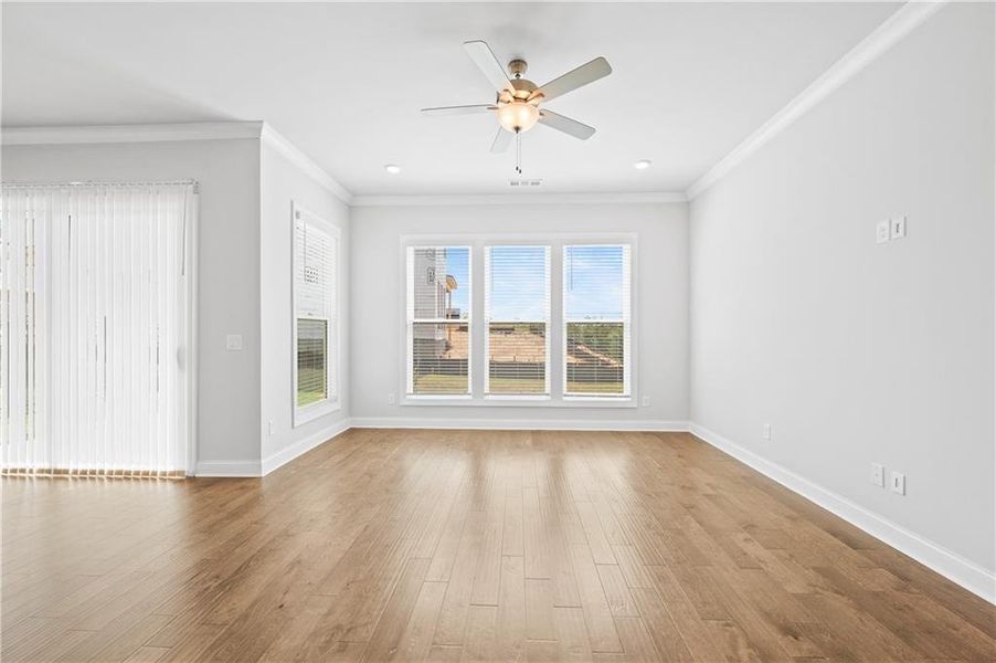 Spacious, unfurnished interior of a new home in Palisades Single Family, Cumming (Image 37).