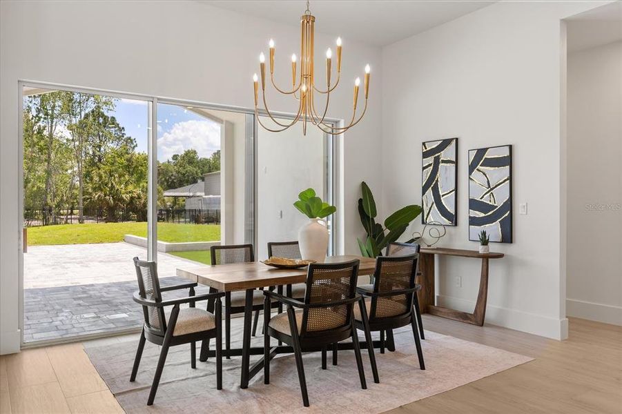 Furnished interior view inside a new home in , Sanford (Image 43).