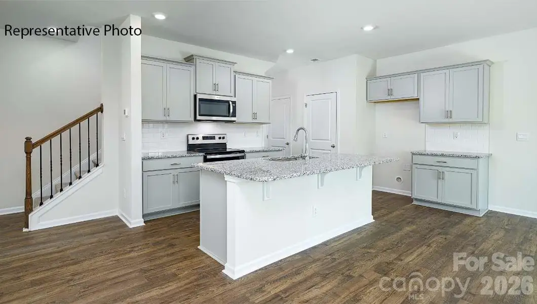 Furnished interior view inside a new home in Huffman Ridge, Hickory (Image 4).