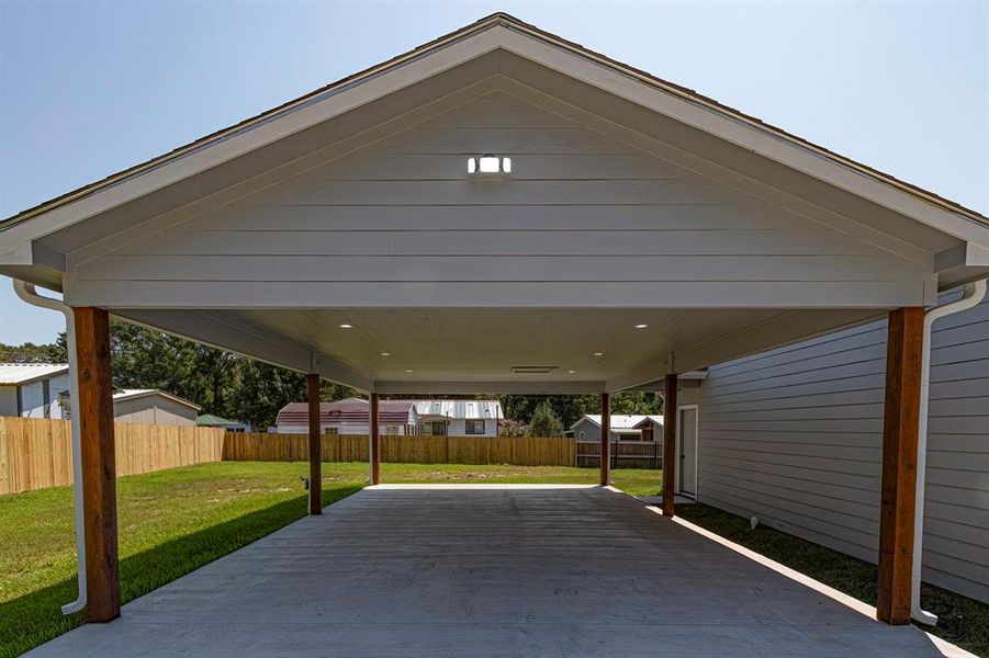 Front exterior of a new home in , Livingston, TX, highlighting curb appeal (Image 1). Front exterior of a new home in , Livingston, TX, highlighting curb appeal (Image 1).