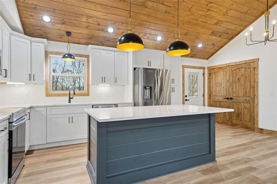 Furnished interior view inside a new home in , Ellijay (Image 4).