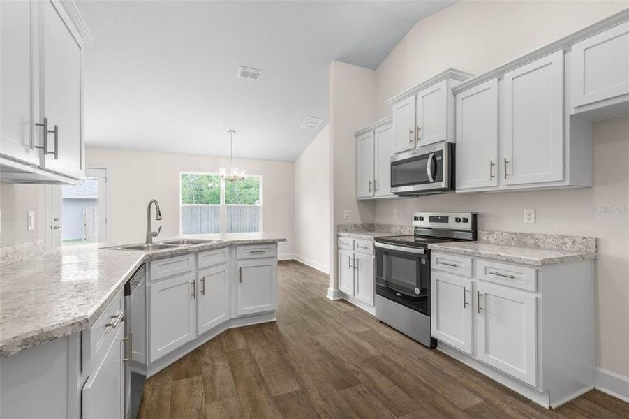 Furnished interior view inside a new home in , Palm Coast (Image 5).