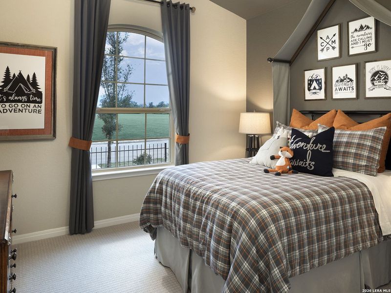 Furnished interior view inside a new home in Carmel Ranch, Schertz (Image 4).