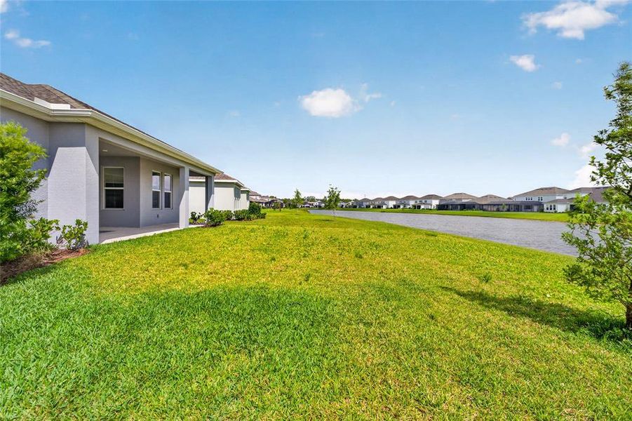 Exterior details and patio area of a home in River Landing, Wesley Chapel (Image 32). Exterior details and patio area of a home in River Landing, Wesley Chapel (Image 32).