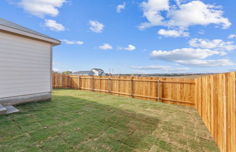 Exterior details and patio area of a home in Larson Crossing, Elgin (Image 4).