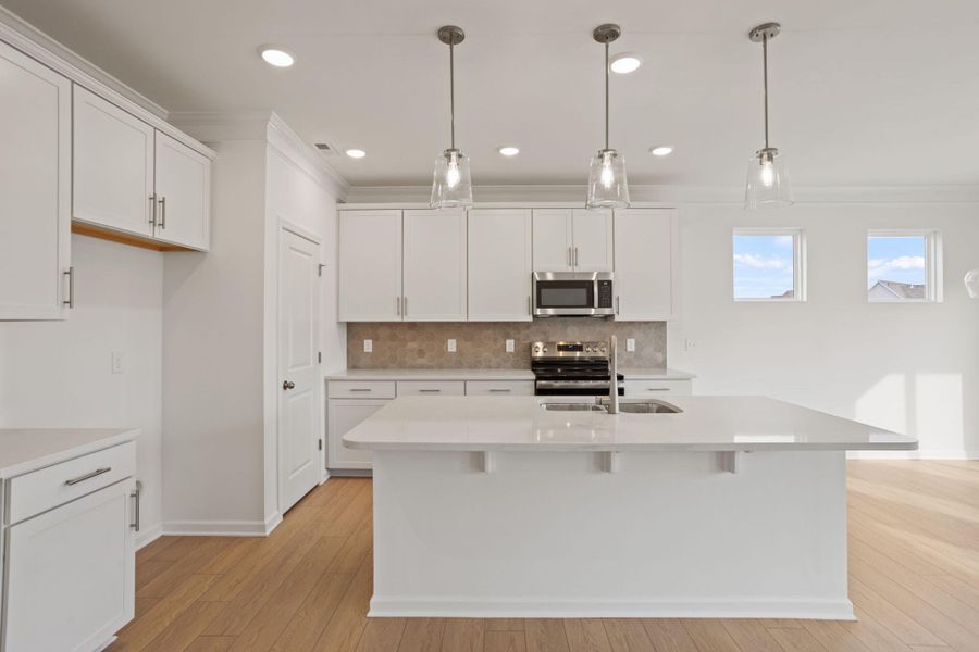 Furnished interior view inside a new home in Harrington, Greenville (Image 8). Furnished interior view inside a new home in Harrington, Greenville (Image 8).