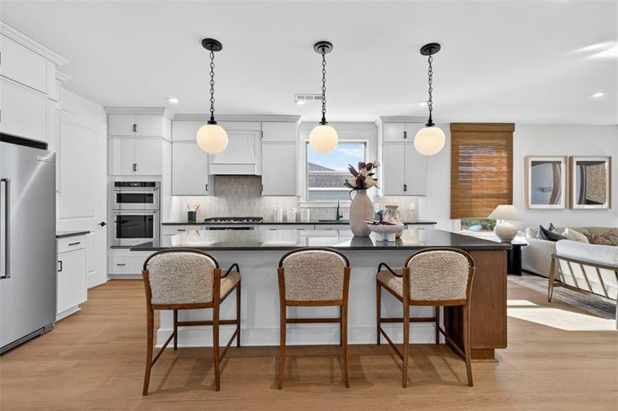 Furnished interior view inside a new home in Del Webb Chateau Elan, Hoschton (Image 4).