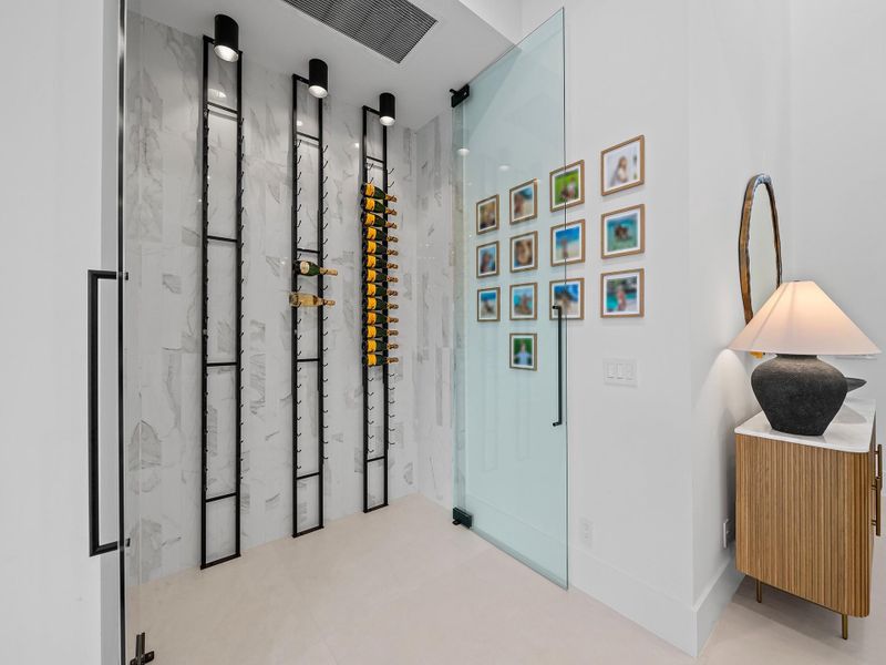 Furnished interior view inside a new home in , Lighthouse Point (Image 39).