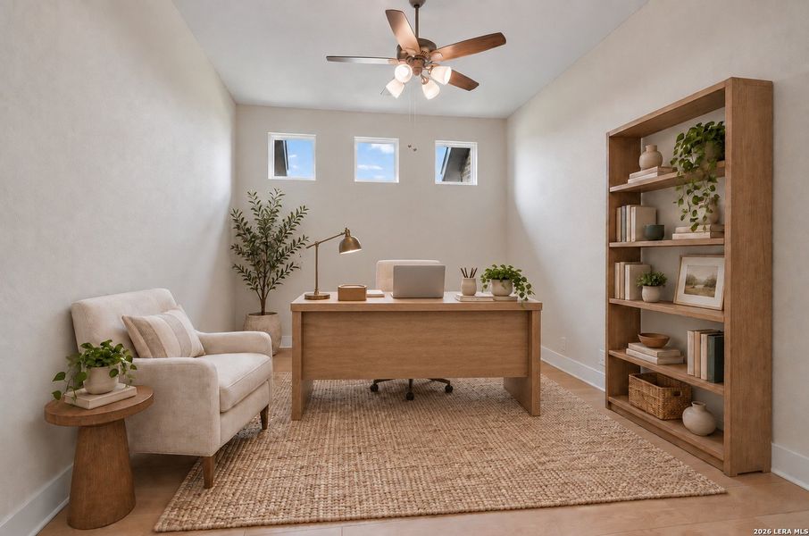 Furnished interior view inside a new home in Megan's Landing, Castroville (Image 10).