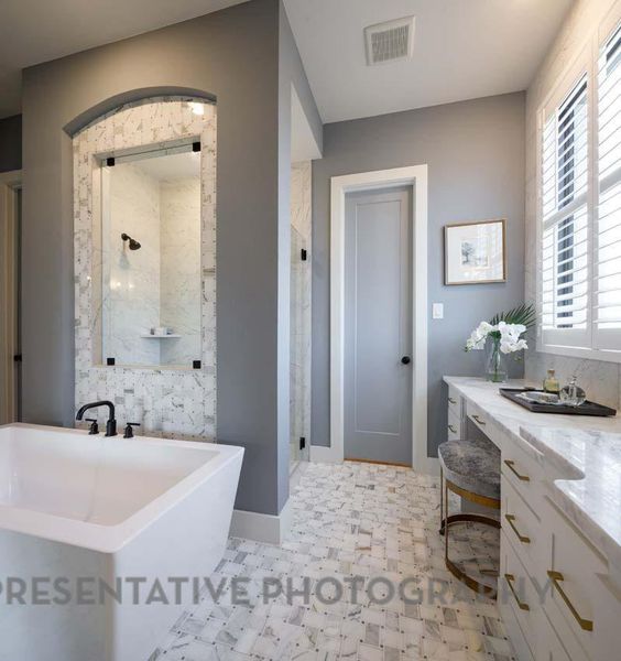 Furnished interior view inside a new home in Elyson: 65ft. lots, Katy (Image 17). Furnished interior view inside a new home in Elyson: 65ft. lots, Katy (Image 17).