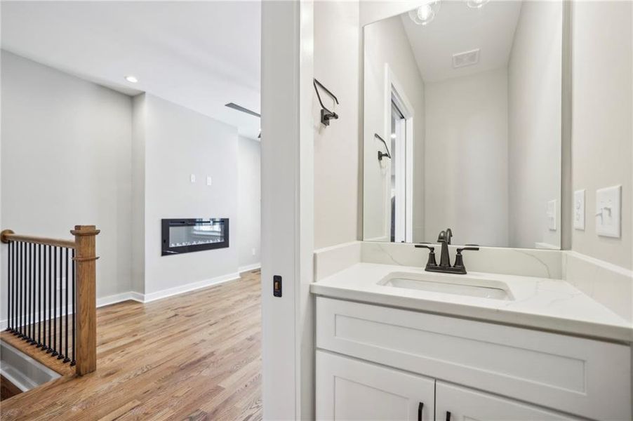 Furnished interior view inside a new home in , Atlanta (Image 7).