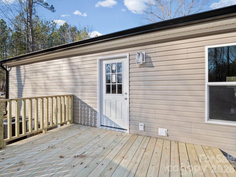 Exterior details and patio area of a home in , Ellenboro (Image 2). Exterior details and patio area of a home in , Ellenboro (Image 2).