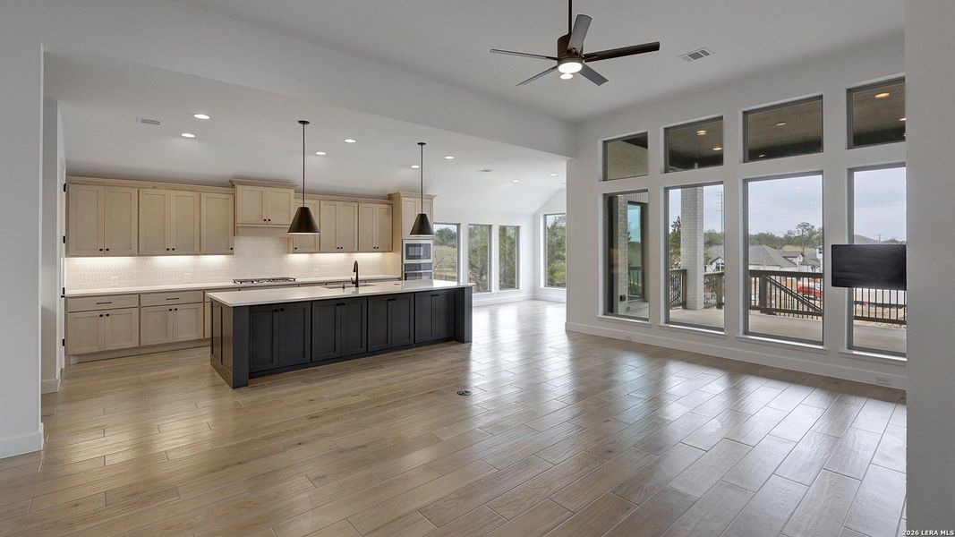 Furnished interior view inside a new home in Esperanza, Boerne (Image 9).