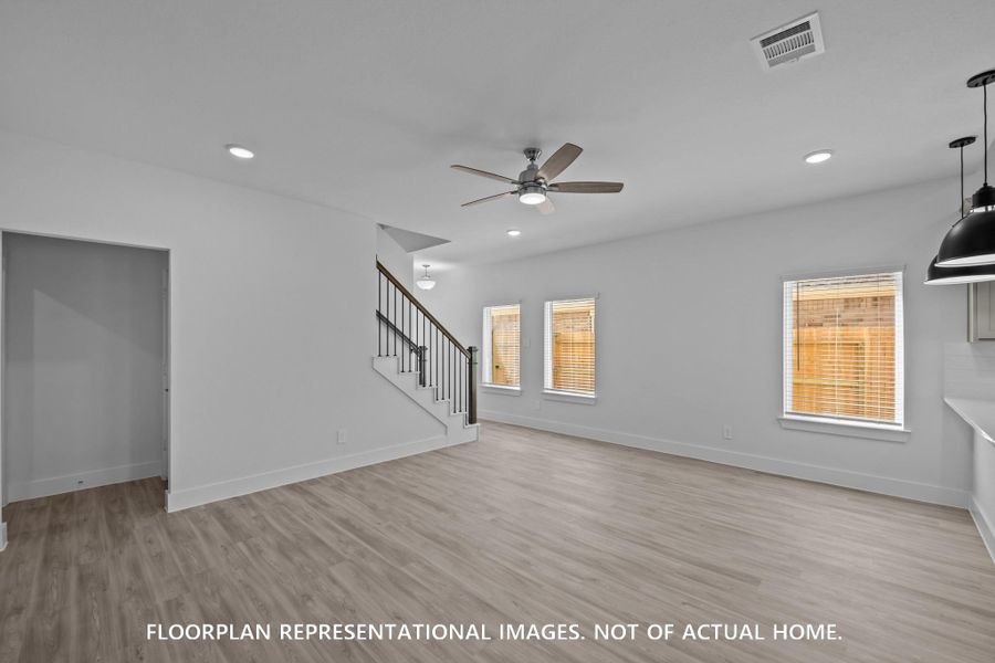 Spacious, unfurnished interior of a new home in Marvida, Cypress (Image 12). Spacious, unfurnished interior of a new home in Marvida, Cypress (Image 12).