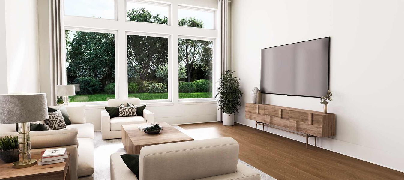 The Larkspur - Family Room