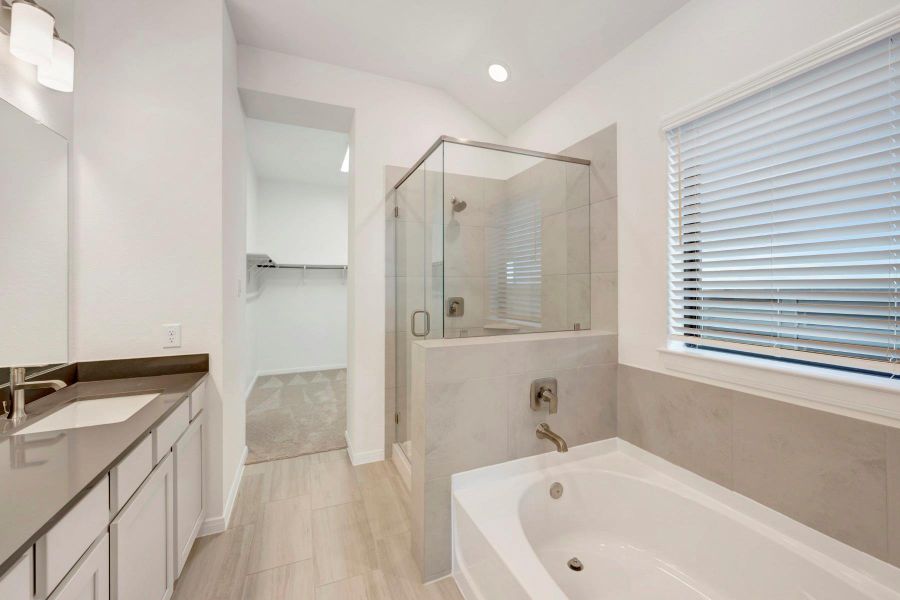 Furnished interior view inside a new home in Austin Point, Richmond (Image 12).