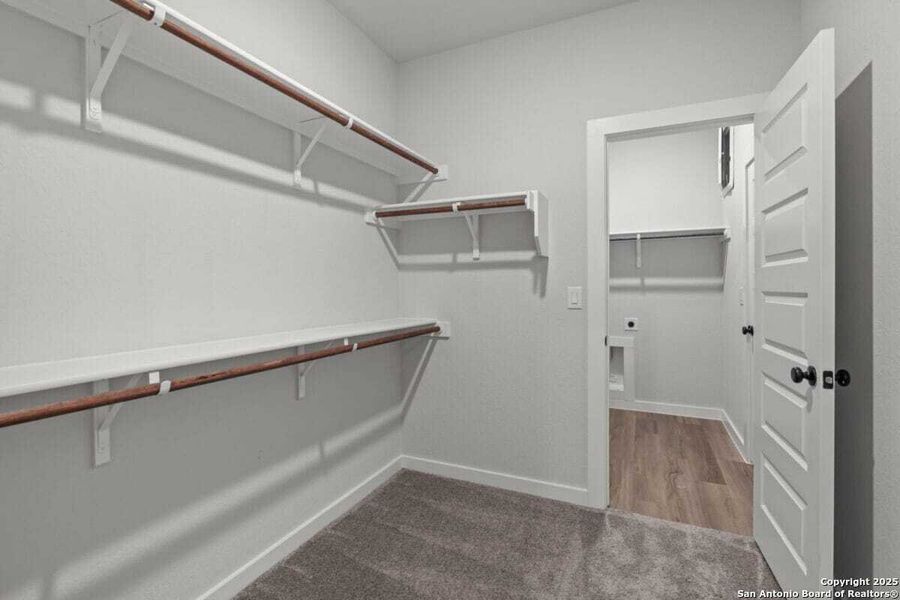 Furnished interior view inside a new home in August Fields, New Braunfels (Image 5).